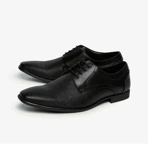 SOLEPLAY Other - SOLEPLAY by Westside BlackTextured Derby Shoes Men's Size 43 (9)